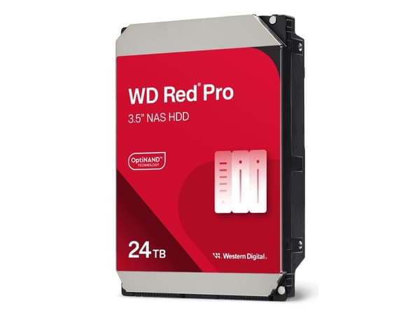 WD RED PRO 24TB 3,5 TOMMER SATA