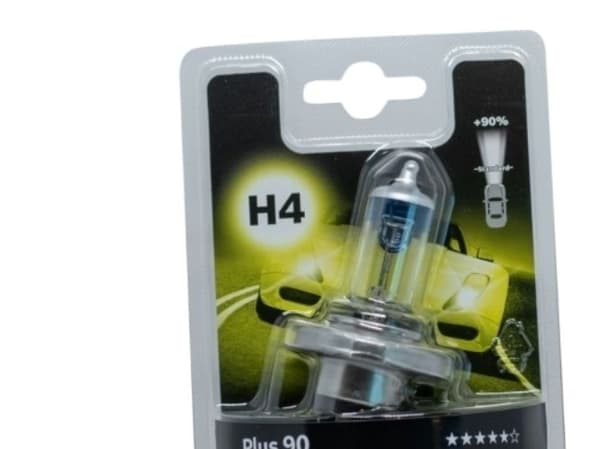 Bosch H4 bilpære Plus 90