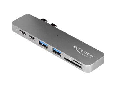 Delock Docking Station with 5K - Dokkingstasjon - Thunderbolt 3 - HDMI