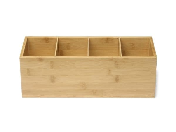 Servietboks 14x36 cm Bambus,2 stk/krt