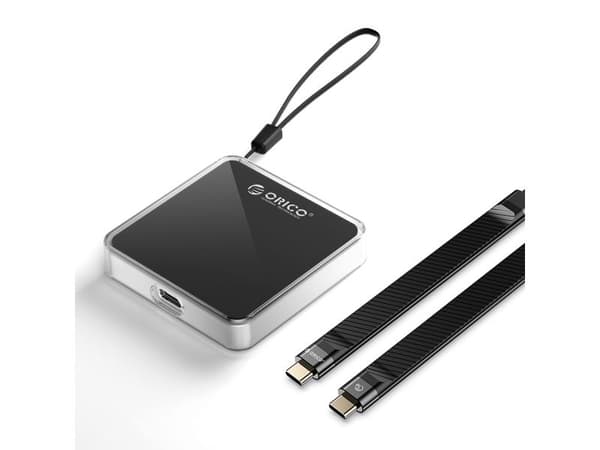 M.2 NVME -asemapaikka USB-C 3.2 -magneetilla - musta
