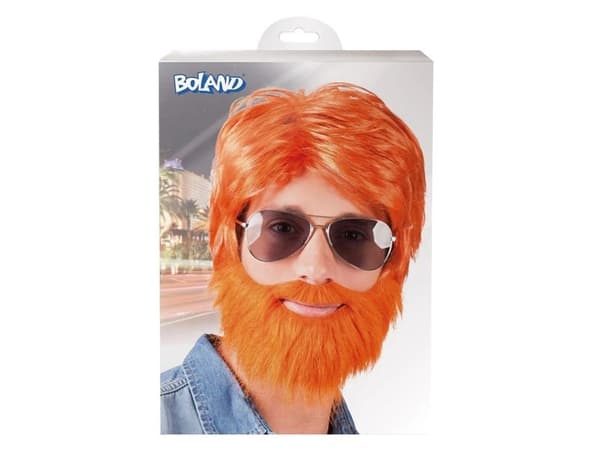 Boland Dude, Rett, Oransje, Menn, Polyester, Tilfeldig, 240 g
