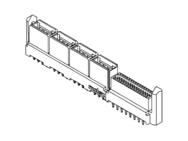 Molex Connection Enclosure PCB 461141017 1 kpl Putki