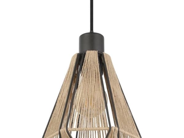 EGLO ADWICKLE PENDEL E27 Ø145 NATURLIG