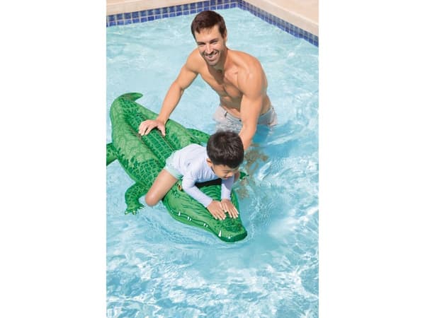 BADELEKE INTEX KROKODILLE 168 CM RIDE-ON 3+