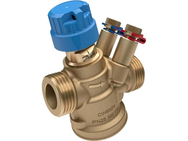 Danfoss 003Z8200, Reglerventil, mässing, 95 ° C