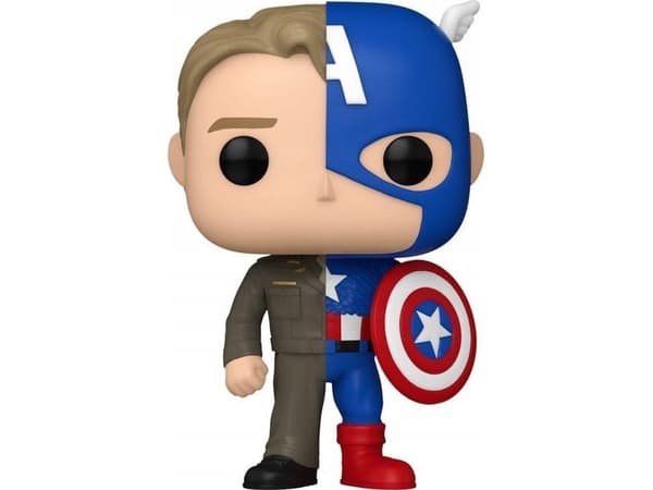 FUNKO POP! Vinyfigur: Marvel - Kaptein Amerika / Steve Rogers