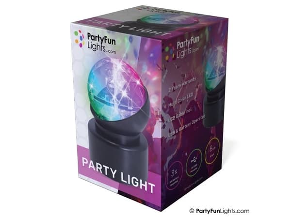Mini partylampe Ø: 8cm