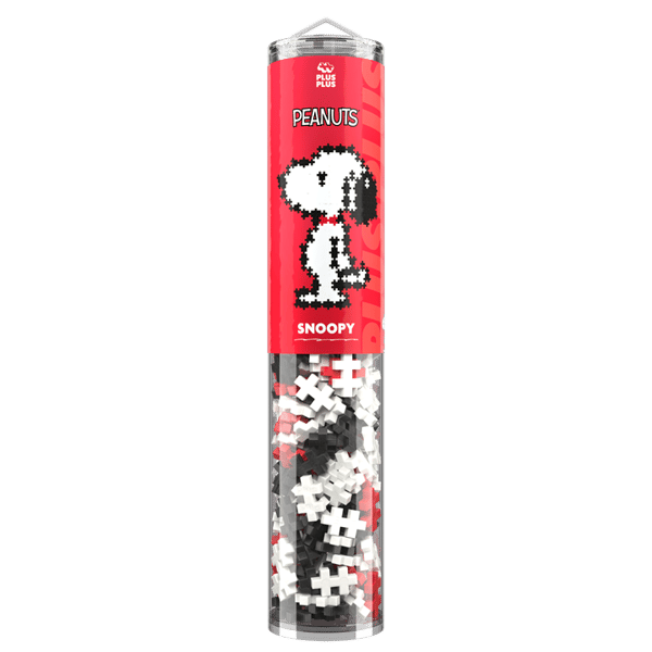 Plus-Plus Snoopy / 275 pcs Tube