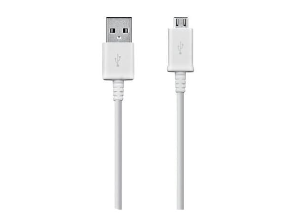 Samsung ECB-DU4AWE Micro USB- till USB-datakabel 1 m vit