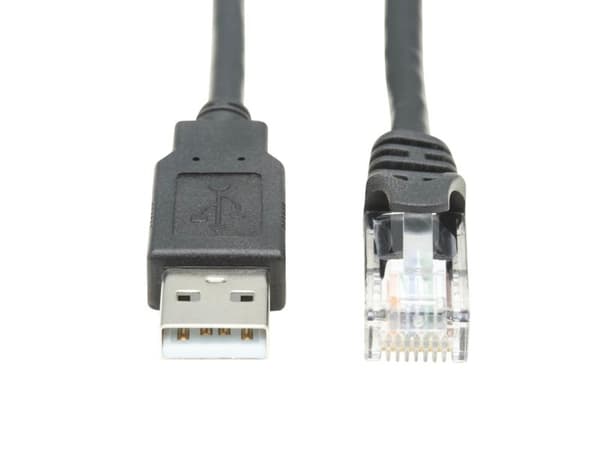 USB-A till RJ45 rollover console-kabel (M/M) - Cisco-kompatibel 2