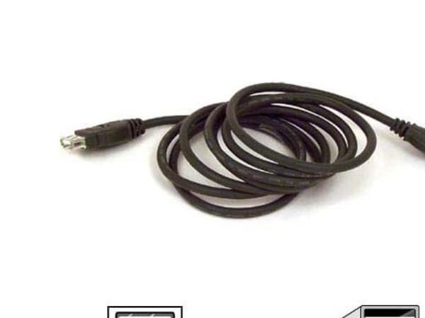 Belkin USB Extension Cable 1.8m, 1,8 m, Musta
