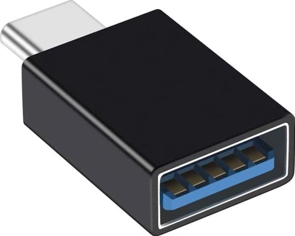 RealPower MagneticCharge3, 0,2 m, USB A, Svart