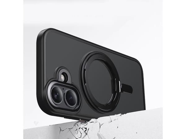 Tech-Protect MagRing MagSafe-deksel for iPhone 17 - matt svart