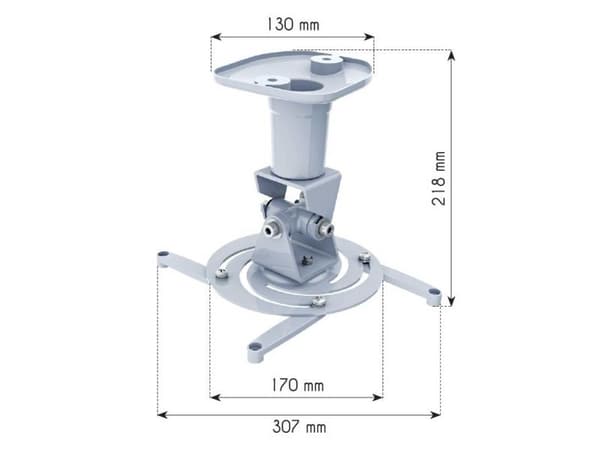 Projektorfäste Techly 022397