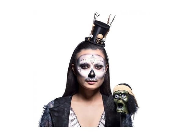Voodoo skrumpehoved scepter