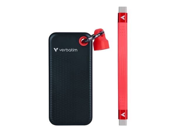 Verbatim Pocket SSD USB 3.2 1TB Black/Red 32192