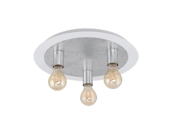 EGLO PASSANO LOFT 3L hvit/sølv