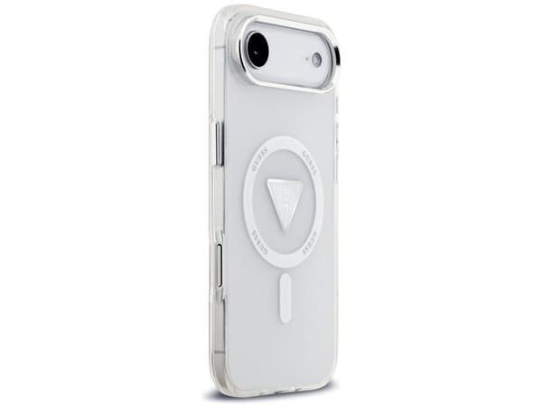 Guess IML Gradient Triangle Logo MagSafe Case for iPhone Air - Clear