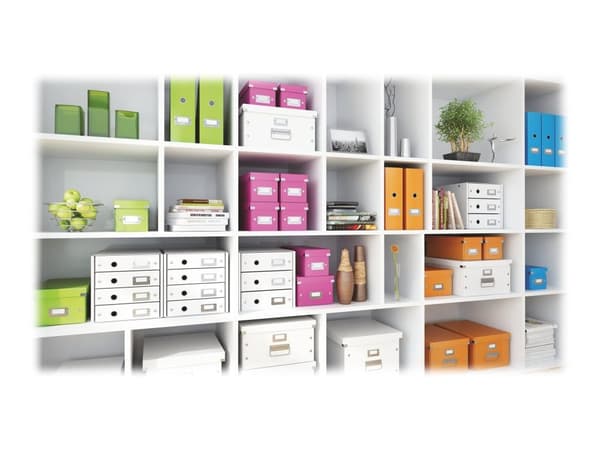 Leitz Click & Store - Förvaringsbox - för A3 (297 x 420 mm) - vit