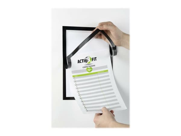 DURABLE DURAFRAME NOTE - Dokumentholder - for A4 - svart