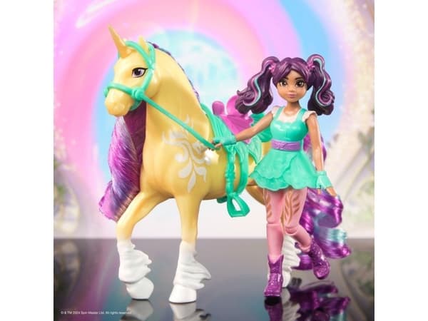 Unicorn Academy-docka & enhörning - Ava & Leaf