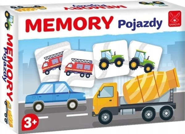 Kangur Memory Pojazdy spel