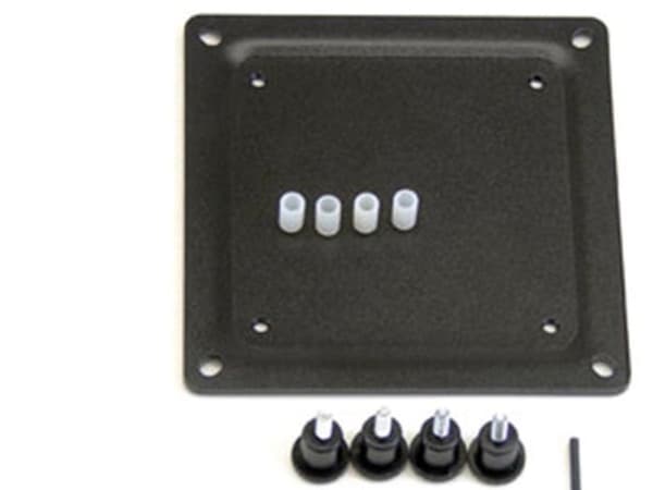 Ergotron 75 mm to 100 mm Conversion Plate Kit, Terästä, musta