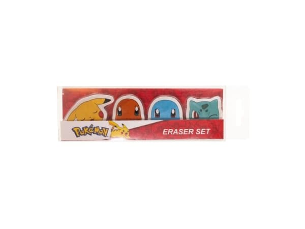 Pokémon 4 kpl pyyhekumeja pakattuna laatikkoon