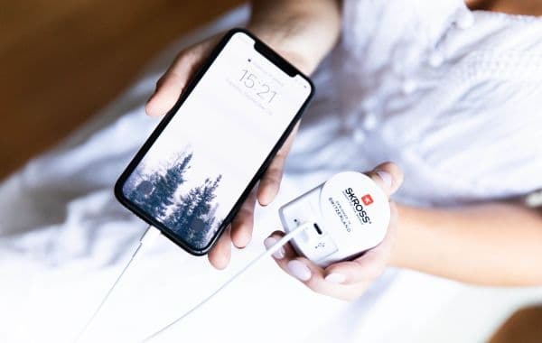 Skross 1.302423, Innendørs, AC, 5 V, Hvit