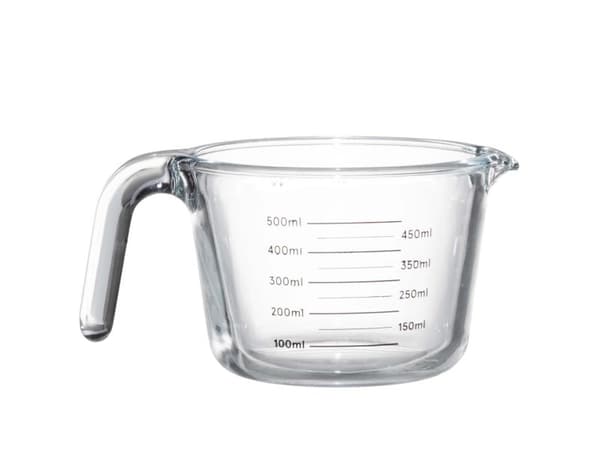 Målekopp i glass 0,5 L