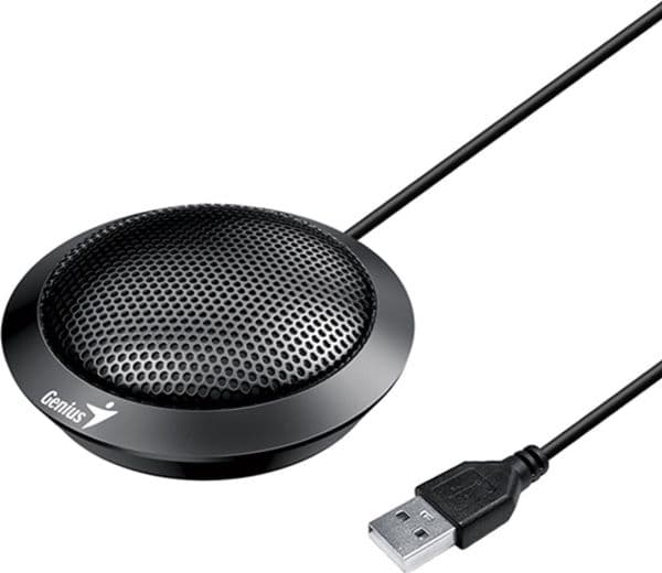 Konferensmikrofon Genius MIC-100U, svart, USB
