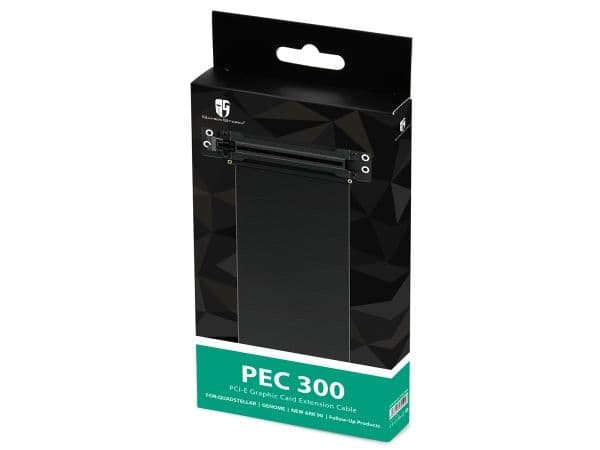 DeepCool PEC 300, Universell, Sort, 0,25 m, 298 mm, 139 mm, 18 mm