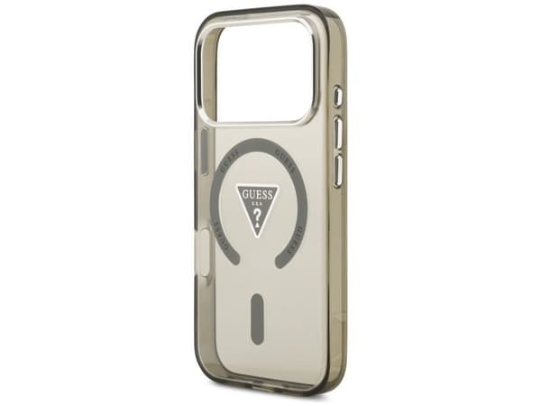 Guess IML Gradient Triangle Logo MagSafe Case for iPhone 17 Pro Max - Green