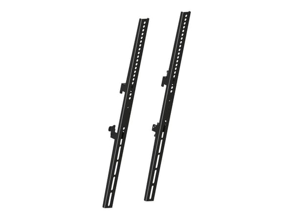 Multibrackets M Pro 600mm - Monteringskomponent (2 fasta armar) - stål - svart