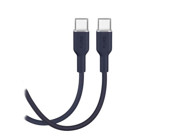 Puro ICON USB-C - USB-C 1.5m kaapeli - tummansininen