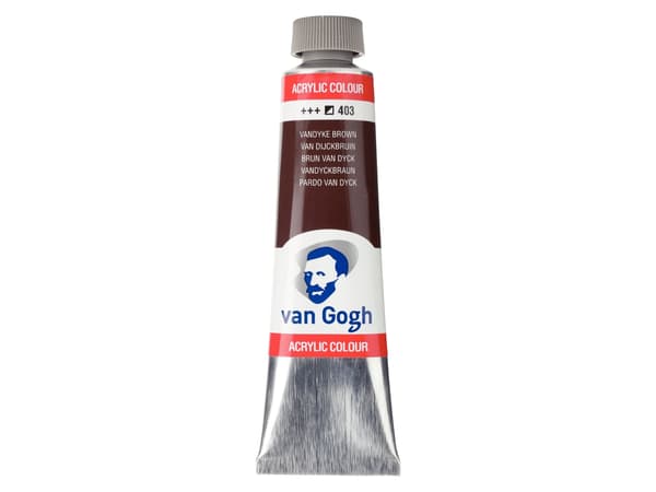 Van Gogh akrylfärg i tub Vandyke Brown 403