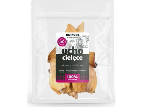 Hundegodbitar Calf Ear 10 st