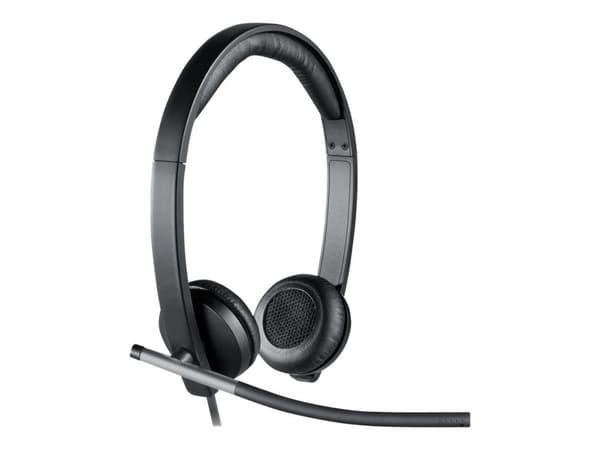 Logitech USB Headset Stereo H650e - Hodesett - on-ear - kablet