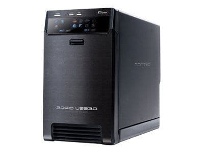 FANTEC QB-X2US3R - Harddiskarray - 2 brønner (SATA-600) - USB 3.0 (ekstern)