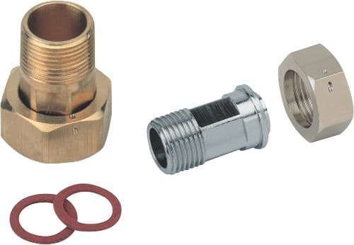 3/4" x 1" vandmålerforskruning