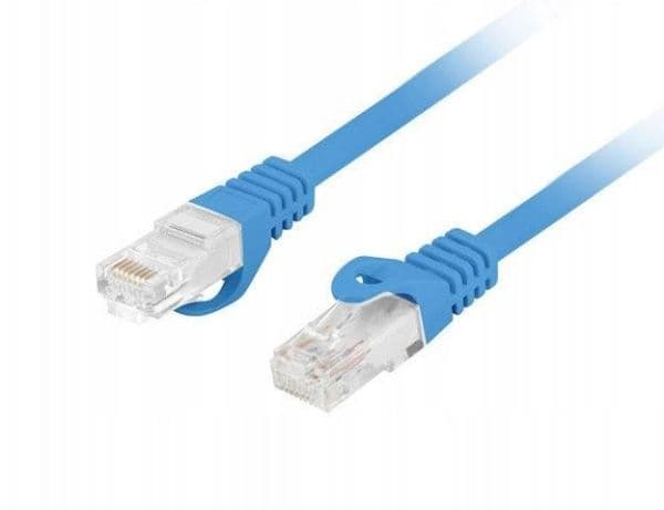 PATCHCORD CAT.6 UTP LSZH CU 20M BLUE FLUKE PASSERT LANBERG