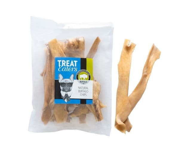 Treateaters Natural chips, Buffalo pandelapper 250 g