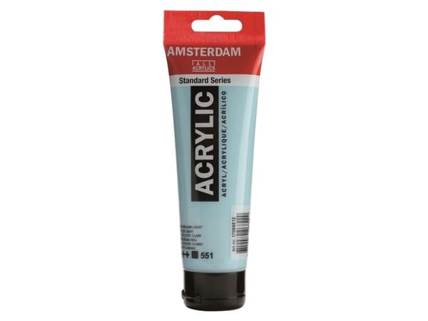 Amsterdam Standard Series akryl rør 551 lys blå