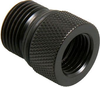 Bitspower - Vätskekylsystempumpadapter - G3/8" to IG1/4" - mattsvart