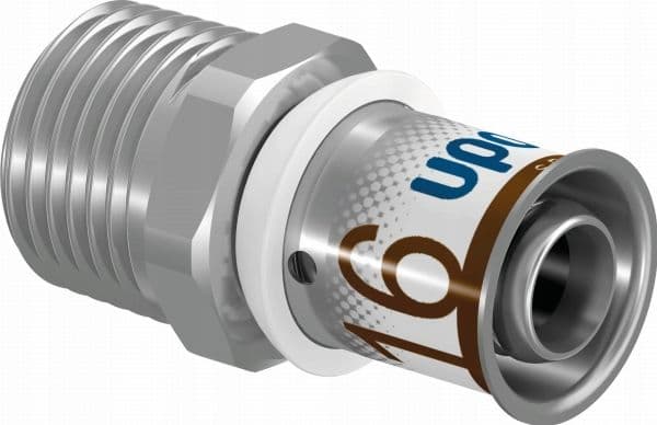 UPONOR S-PRESS PLUS koppling m/nippel 32-R1 1/4" MT