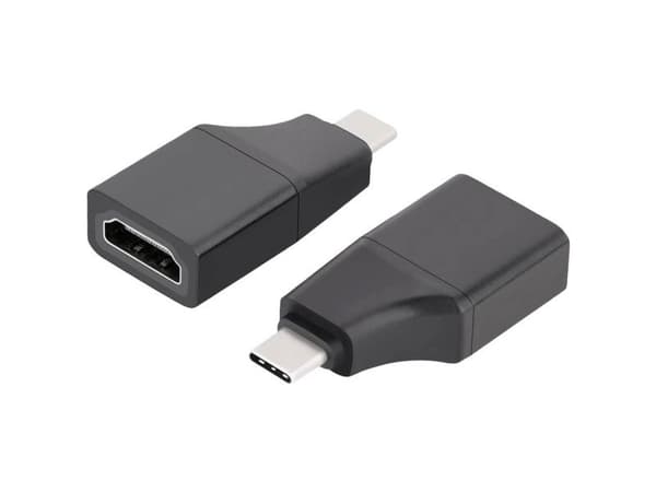 VALUE 12.99.3227, USB Type C, HDMI, Svart
