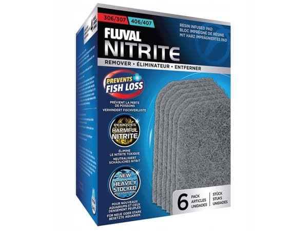 Fluval kvävereducerande filtermedia 307/407 Nitrite Remover, 6 st.