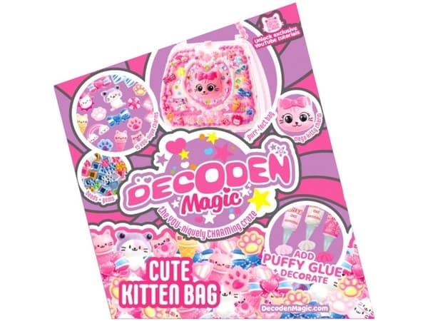 Decoden Magic Deluxe Cute Kitten Bag Set