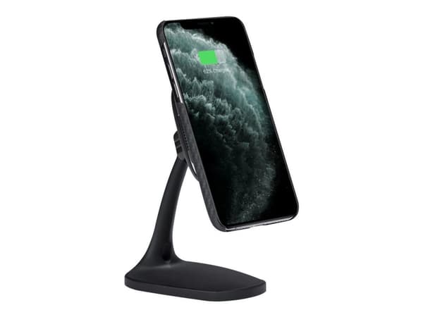 PITAKA MagEZ Mount Qi Desktop - Trådlöst laddställ - ebenholtssvart
